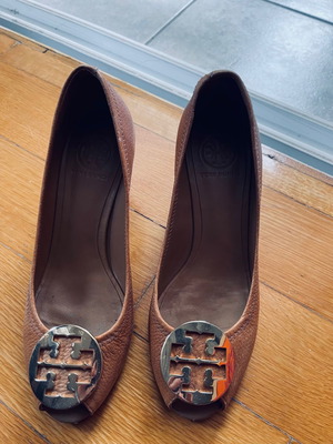 Παπούτσια Tory Burch μεταχειρισμένα, ταμπά χαμηλές πλατφόρμες