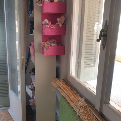 Ikea white bookshelf like new, 6 shelves, 202x80x28 cm