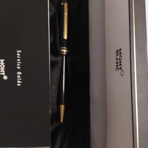 Mont Blanc Meisterstuck Series pen used with box and card
