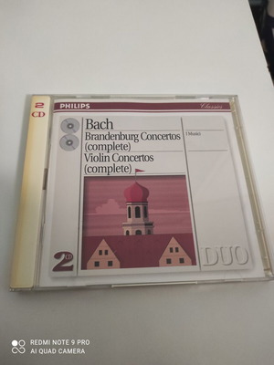 Bach Brandenburg Concertos & Violin Concertos CD like new, classical