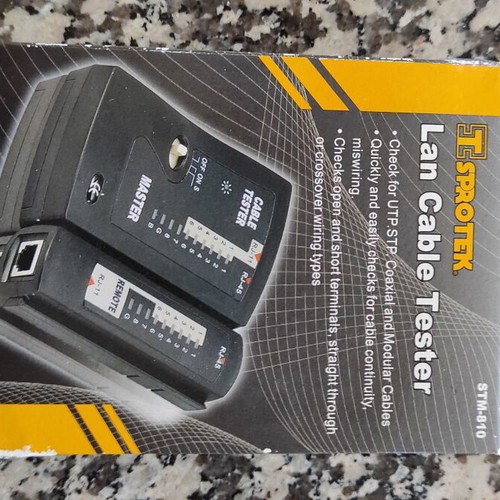 Lan Cable Tester Sprotek STM-810 new