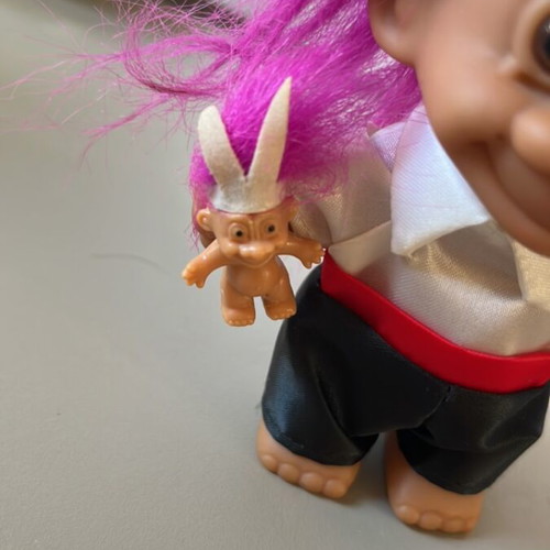 Russ vintage collectible Troll doll