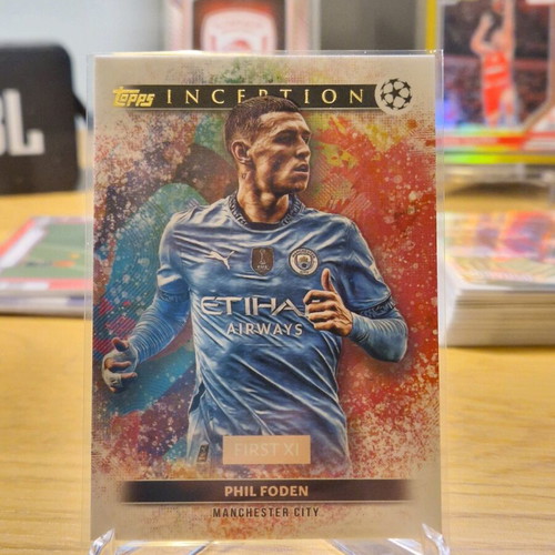24/25 Topps Inception UCC Phil Foden Man City card like new