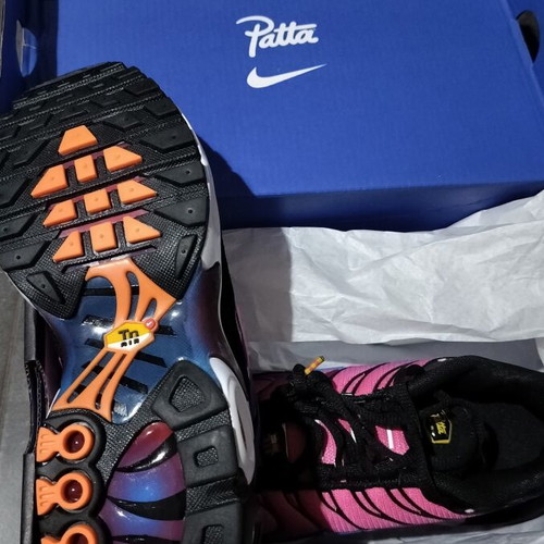 Nike Air Max Plus Patta FC Barcelona new, size 37, athletic shoes
