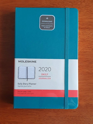 Moleskine daily diary 2020 new