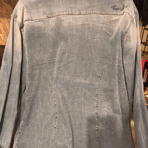 Tresor slim fit denim shirt like new, blue