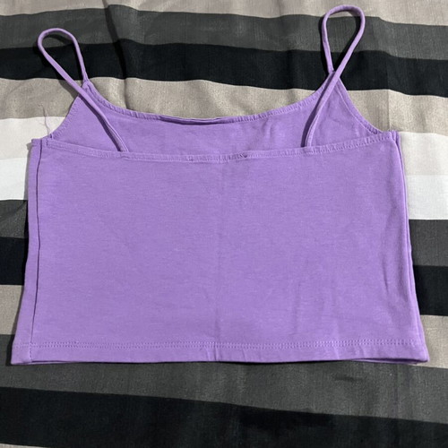 Purple tank top size S