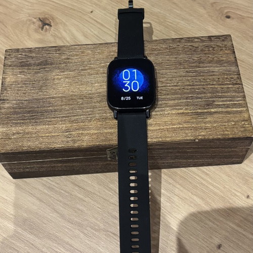 Xiaomi Redmi Watch 5 Lite 48mm waterproof smartwatch with heart rate monitor, black