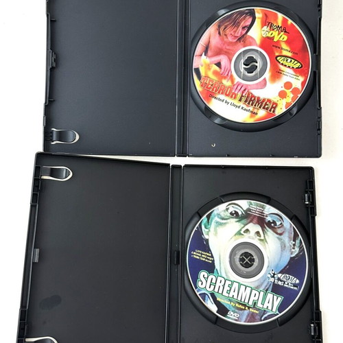 Screamplay and Terror Firmer 2pack DVD used, horror thriller