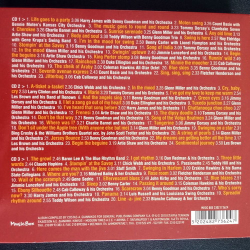 Swing! The Greatest Hits 3 CD used, jazz