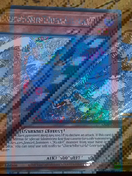 Live Twin Lil-la (Secret Rare, Yugioh)