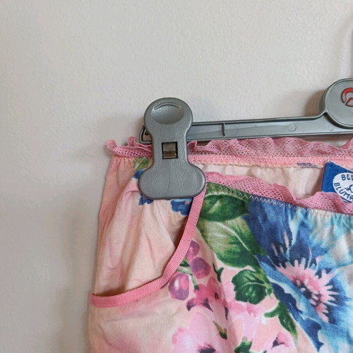 Blugirl Blumarin floral pants like new, pink with blue flowers, size S