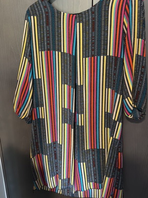 Classic multicolor dress new A.L.E. XXXL