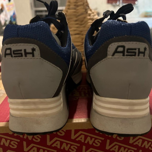 Ash sneakers size 38 blue athletic shoes like new