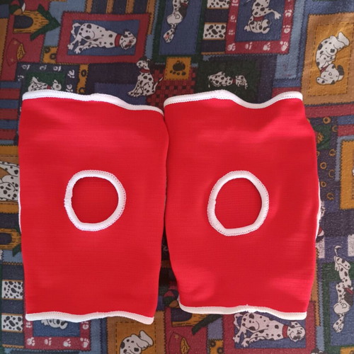 Athlopaidia volleyball knee pads like new, red, size small