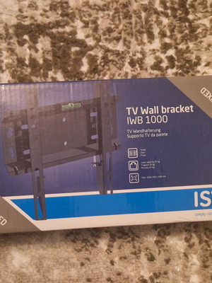 Βάση τοίχου τηλεόρασης ISY IWB 1000 καινούργια, για 19 έως 48 ίντσες