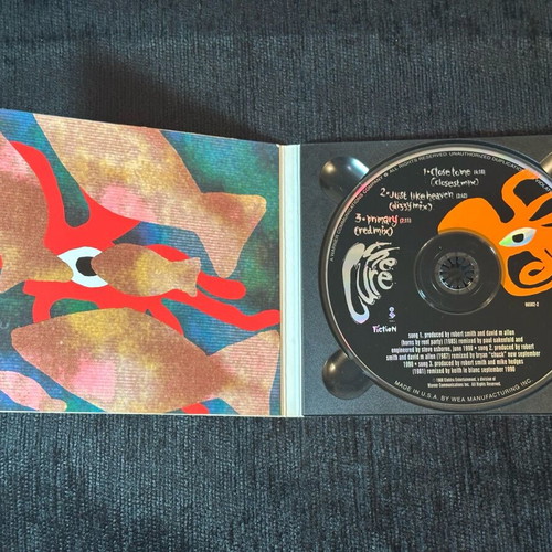 The Cure Close To Me Remix CD like new, rock