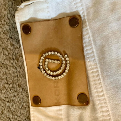 Jean Kor@kor jeans new, white, size S