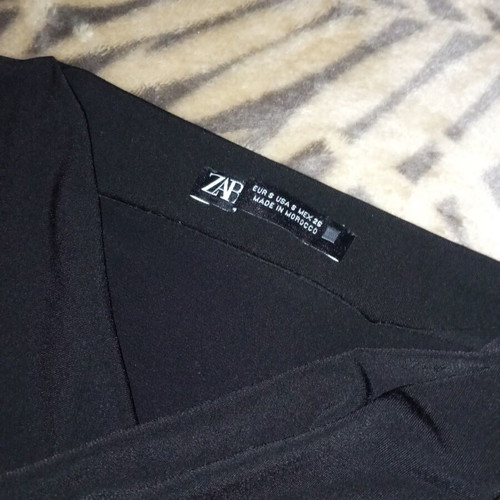 Zara bodysuit like new, black, size S