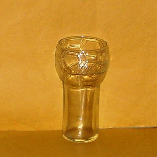 RARE COLLECTIBLE AUTHENTIC ''COCA COLA'' GLASS DEDICATED TO THE WORLD CUP