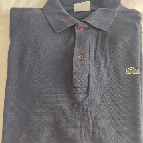 Lacoste polo shirt dark blue size 5 (L)