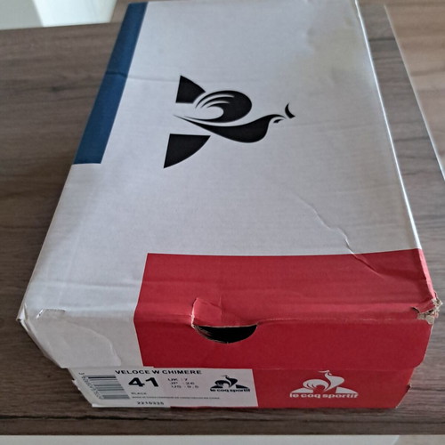 Le Coq Sportif men's sports shoes new, black, size 41