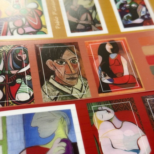 Pablo Picasso PET stickers new with tag
