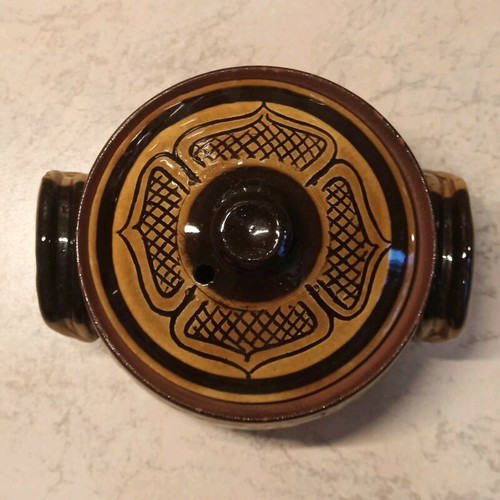Traditional small clay pot No5 0.7lt like new