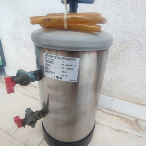 DVA LT8 Stainless Steel Water Softener 8 Liters used