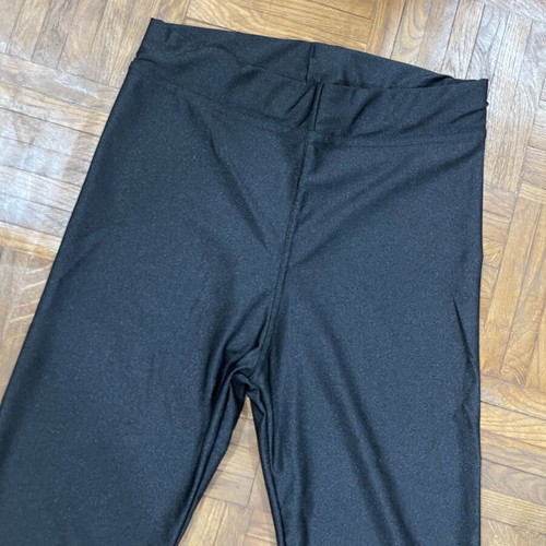Cycling high-waisted leggings new, elastic shiny finish, size M