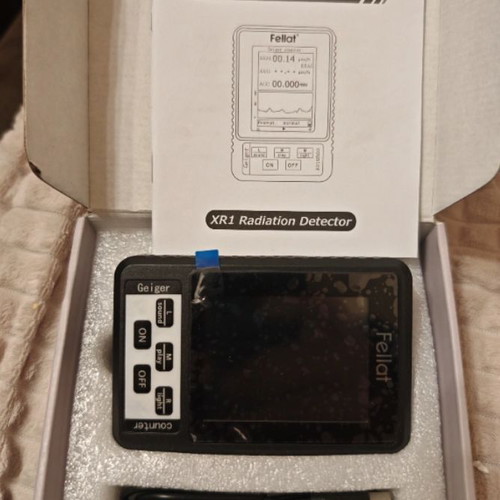 Geiger Counter Fellat XR1 New Portable Radiation Detector
