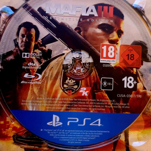 Mafia Trilogy PlayStation 4 (PS4) like new