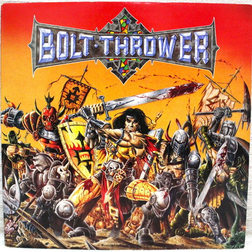 Bolt Thrower War Master vinyl LP album gatefold used