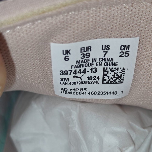 Puma Club II sneakers new, white and pink, size 39