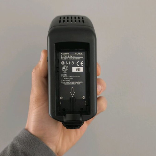Canon VL-10Li video light like new