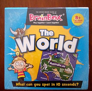 Εκπαιδευτικό παιχνίδι  Brainbox "The World" στη ζελατίνα του