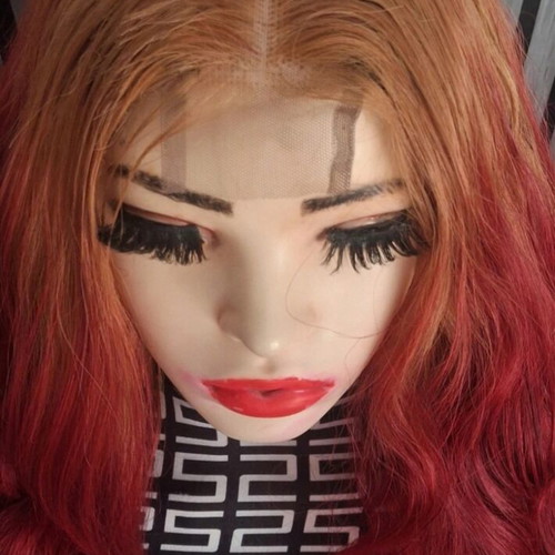 Human hair blend, 30 inches long