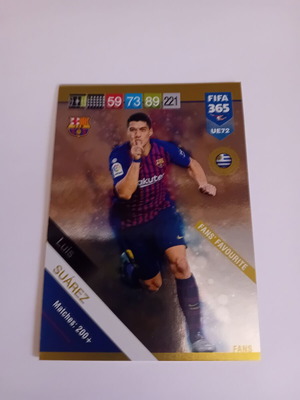 Panini FIFA 365 2019 Suarez card like new