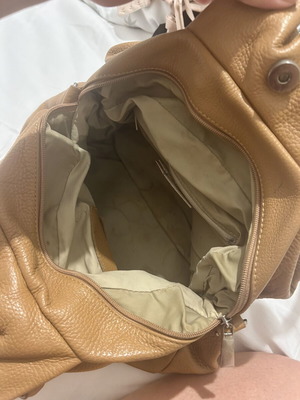 Valentino Guido slouchy ταμπά τσάντα μεταχειρισμένη, δερμάτινη