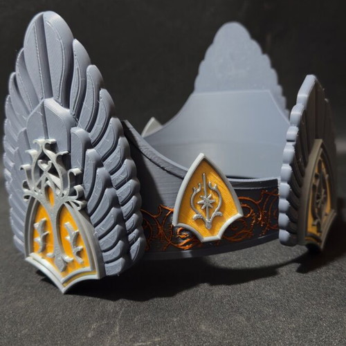 Aragorn Lord Of the Rings Crown cosplay 3D printing made to order