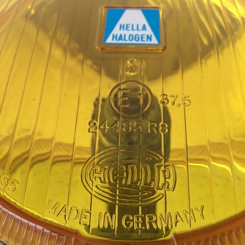 Hella 150 fog light set used, yellow halogen HR