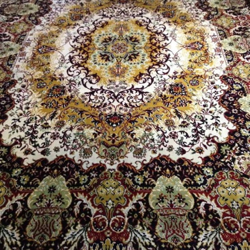 Wool rug Halbmond Teppich "Tabris-Super" used 335x240 cm