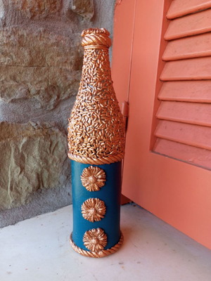 Decorative handmade bottle new