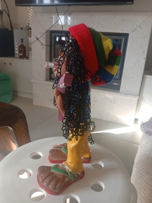 Bob Marley αγαλματάκι διακοσμητικό μεταχειρισμένο