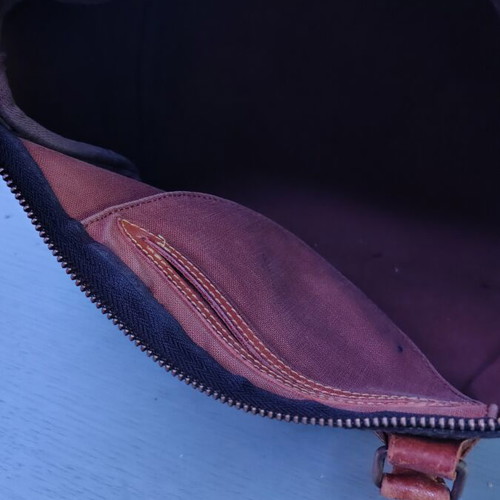 Louis Vuitton Speedy 30 handbag used, brown, zipper replaced, slight discoloration