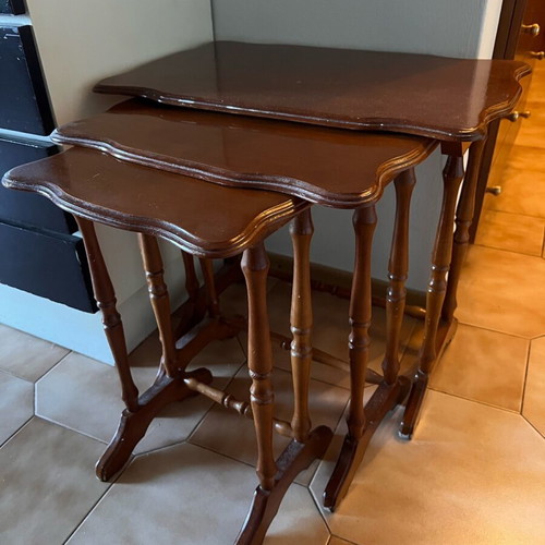 Coffee tables used, set of 3, living room