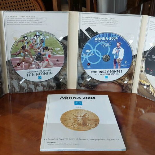 Athens 2004 Olympic Games 4 DVD set new, official edition