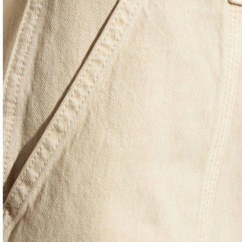 Helmut Lang Carpenter High-Rise Straight-Leg Jeans Beige New