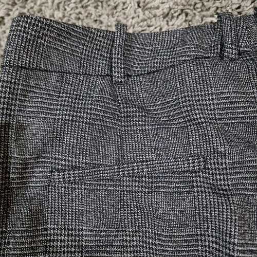 Mango tailored women trousers new, size L, dark grey-black
