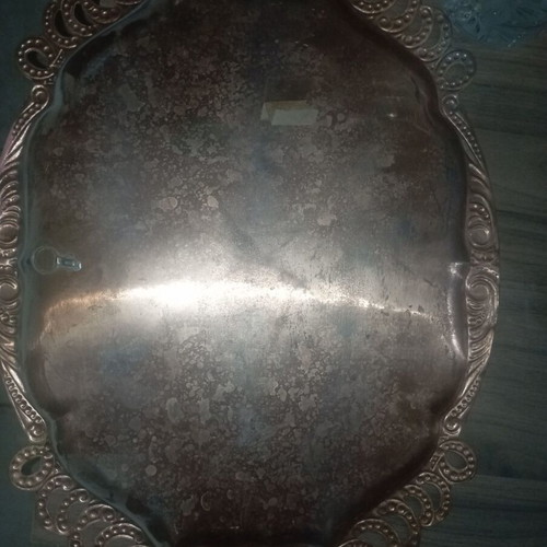 Handmade copper tray from Turkey